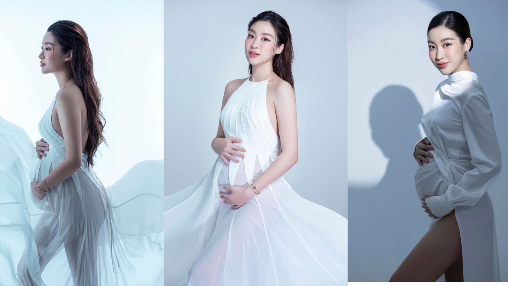 Hoa hậu Đỗ Mỹ Linh hé lộ hình ảnh mang thai con đầu lòng, nhan sắc đằm thắm của phu nhân hào môn