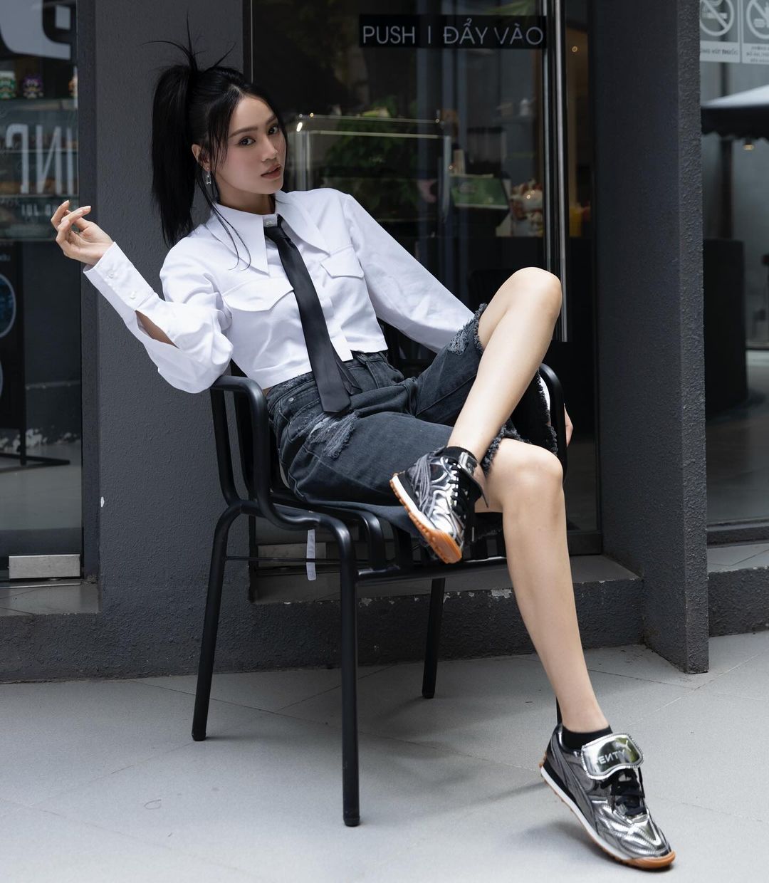 Những set đồ đồng điệu giúp ngọc nữ tiết kiệm thời gian mix-match.