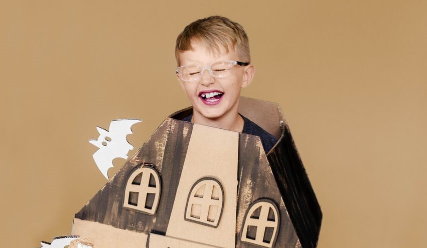 Thử hóa trang Halloween cho bé trai với những trang phục cộp mác DIY