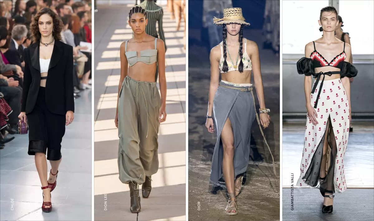 Chloé / Dion Lee / Dior / Giambattista Valli