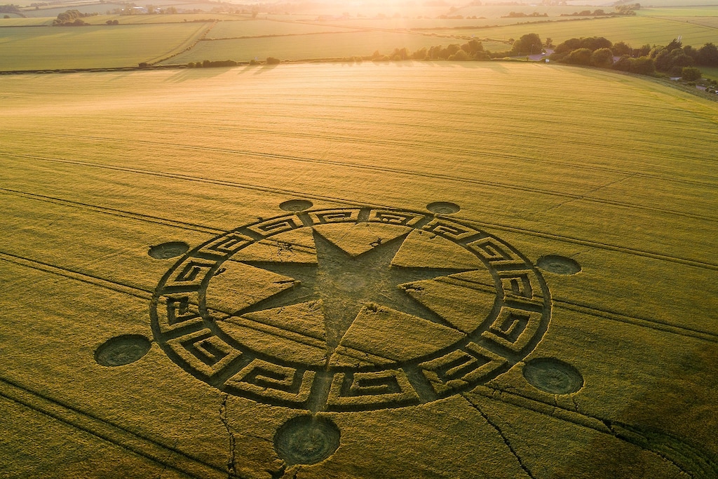 Vòng tròn đồng ruộng ở Anh