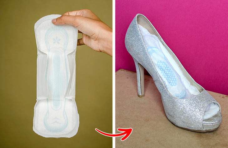 5 cách giúp bạn hết đau chân khi đi giày: Đừng quên chiếc băng vệ sinh!
