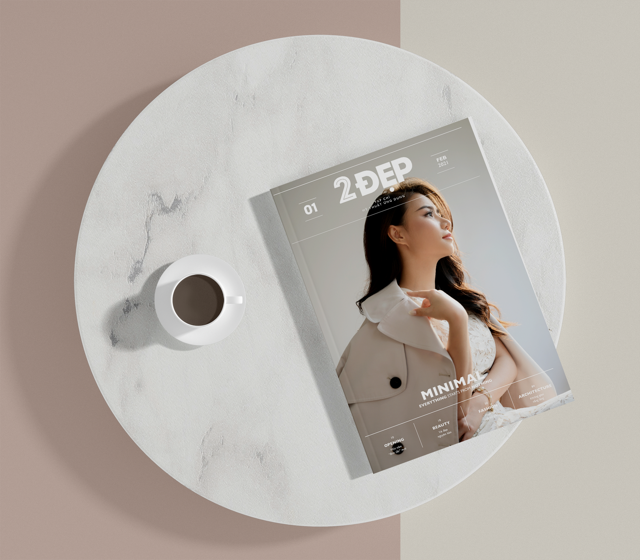 2ĐẸP MAGAZINE: Mang đến những vẻ đẹp bản nguyên trong tầm mắt