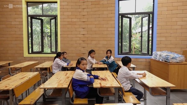 Ngôi trường xây bằng sỏi tại Sơn La - Ảnh 6