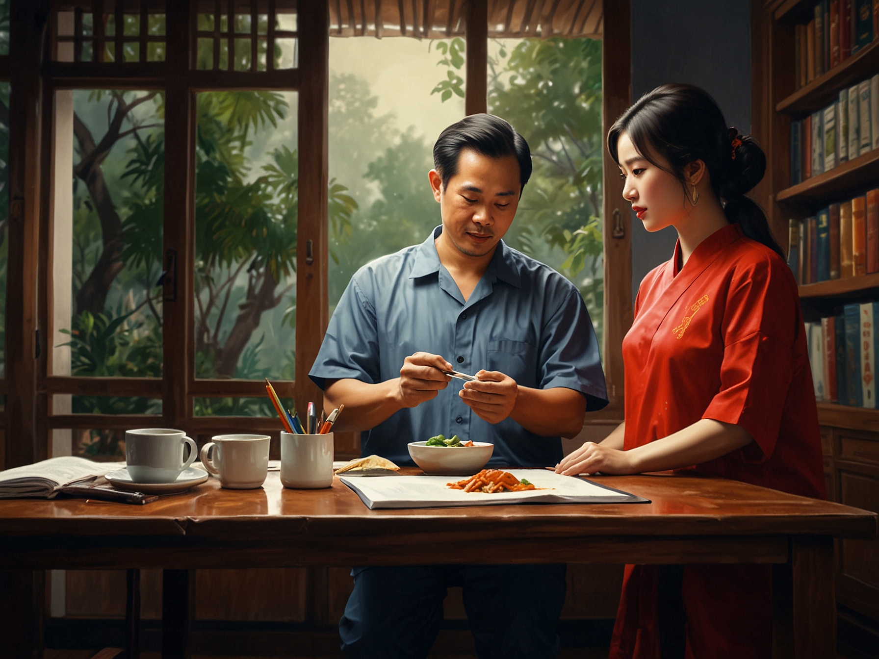 Khám Phá Nghệ Thuật: Hành Trình Từ Cảm Xúc Đến Tạo Dựng