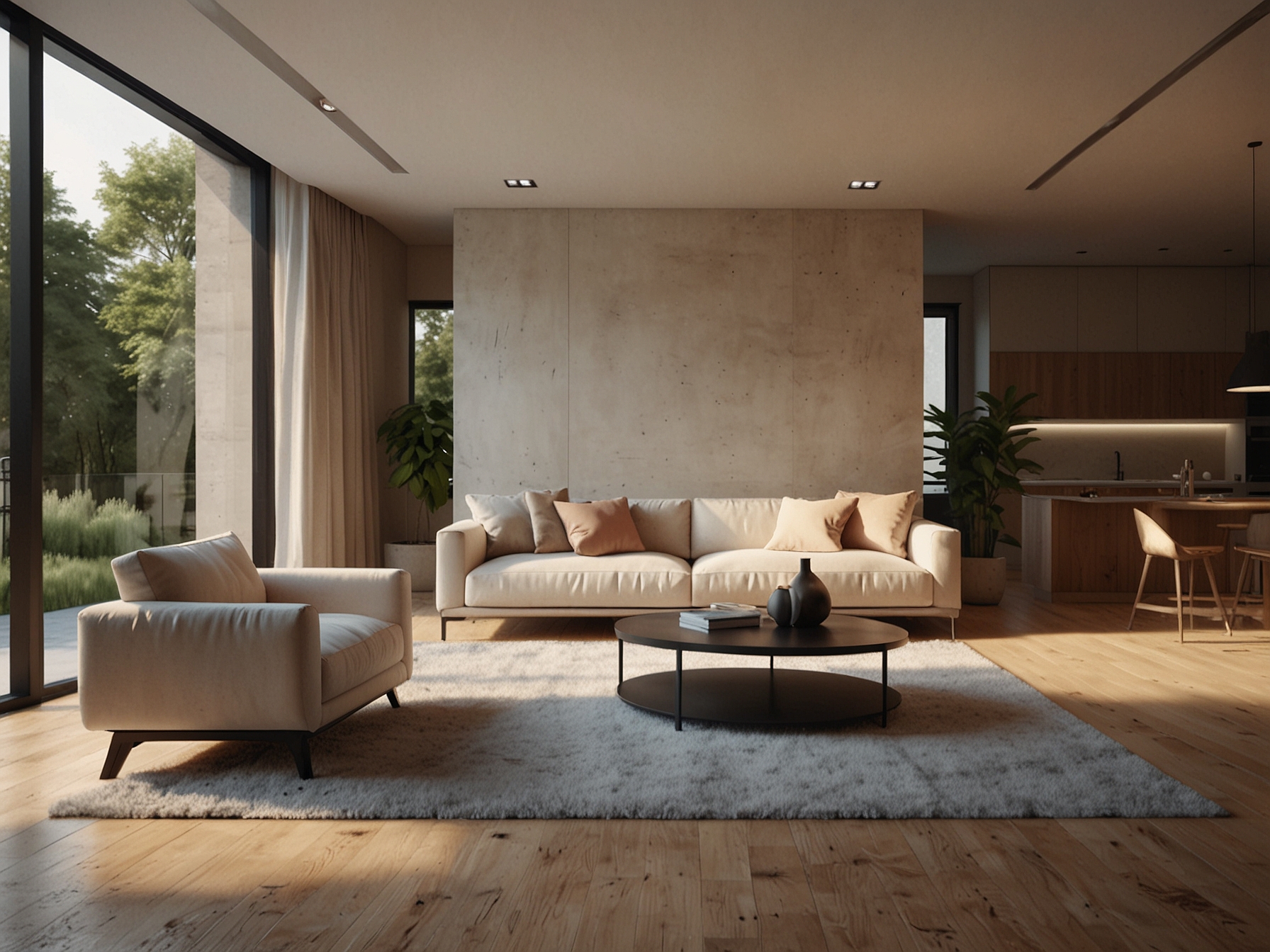 Trang trí nhà cửa theo phong cách hiện đại và ấm cúng