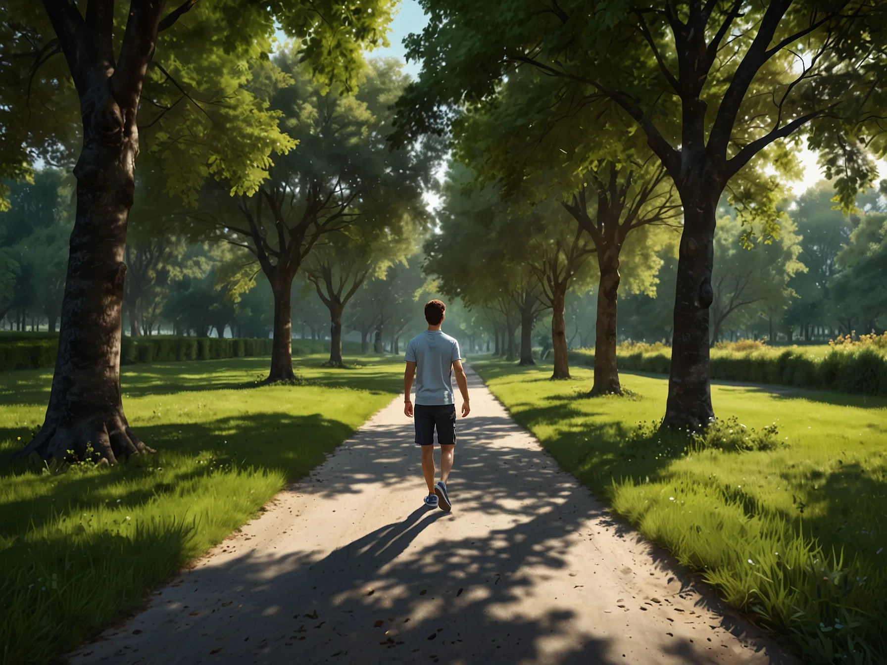 Two friends sitting on a park bench, engaged in a heartfelt conversation, illustrating the importance of sharing feelings and supporting each other.