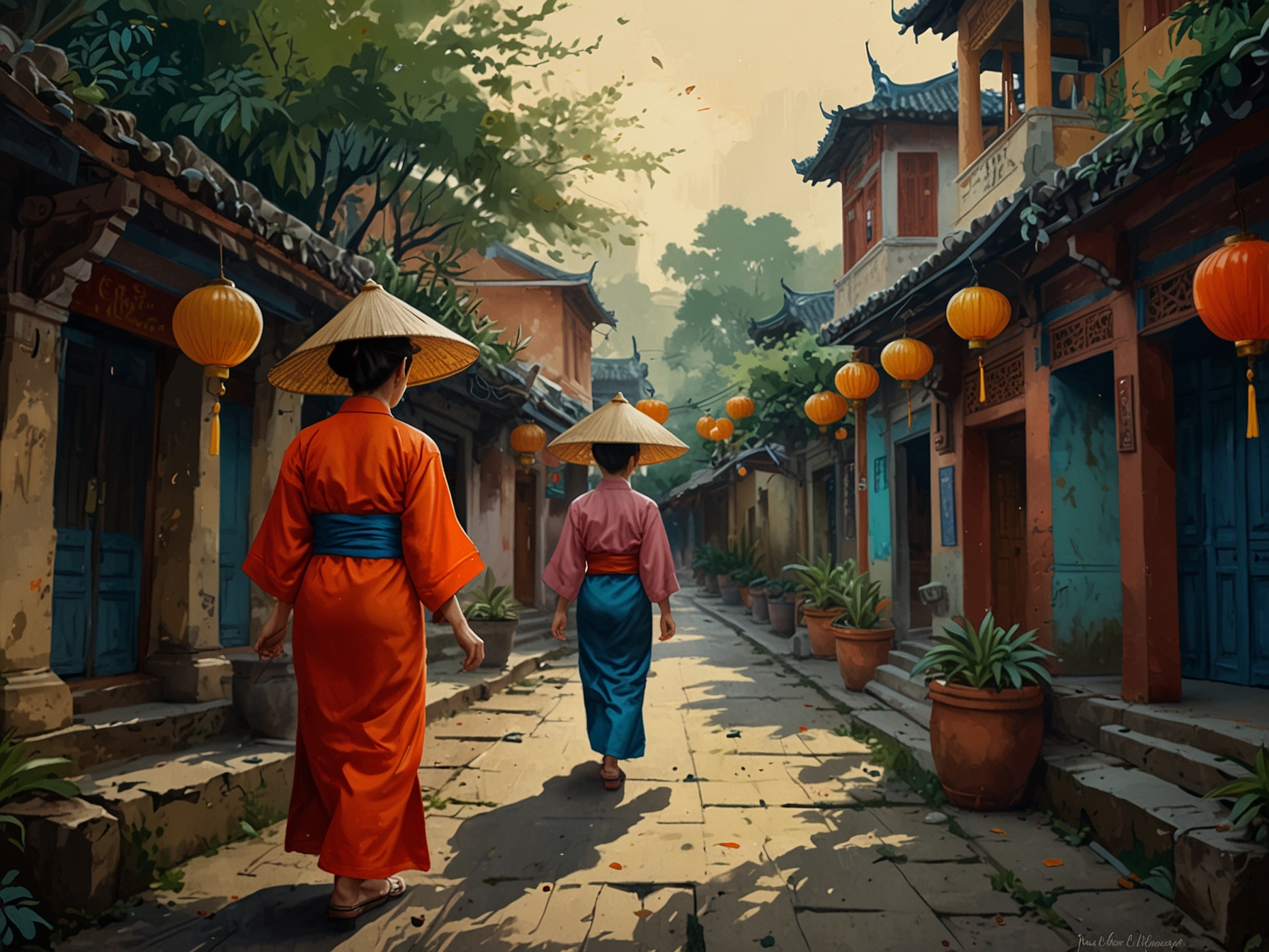 Sự Kết Hợp Tuyệt Vời Giữa Nghệ Thuật Truyền Thống và Hiện Đại