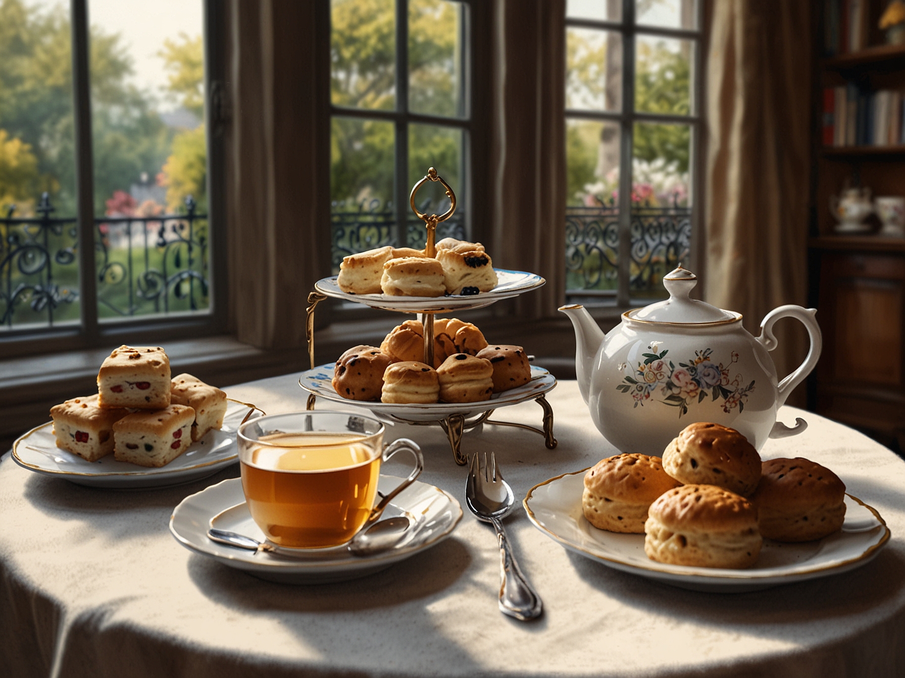 Thế giới đầy màu sắc của trà chiều: Hương vị và trải nghiệm