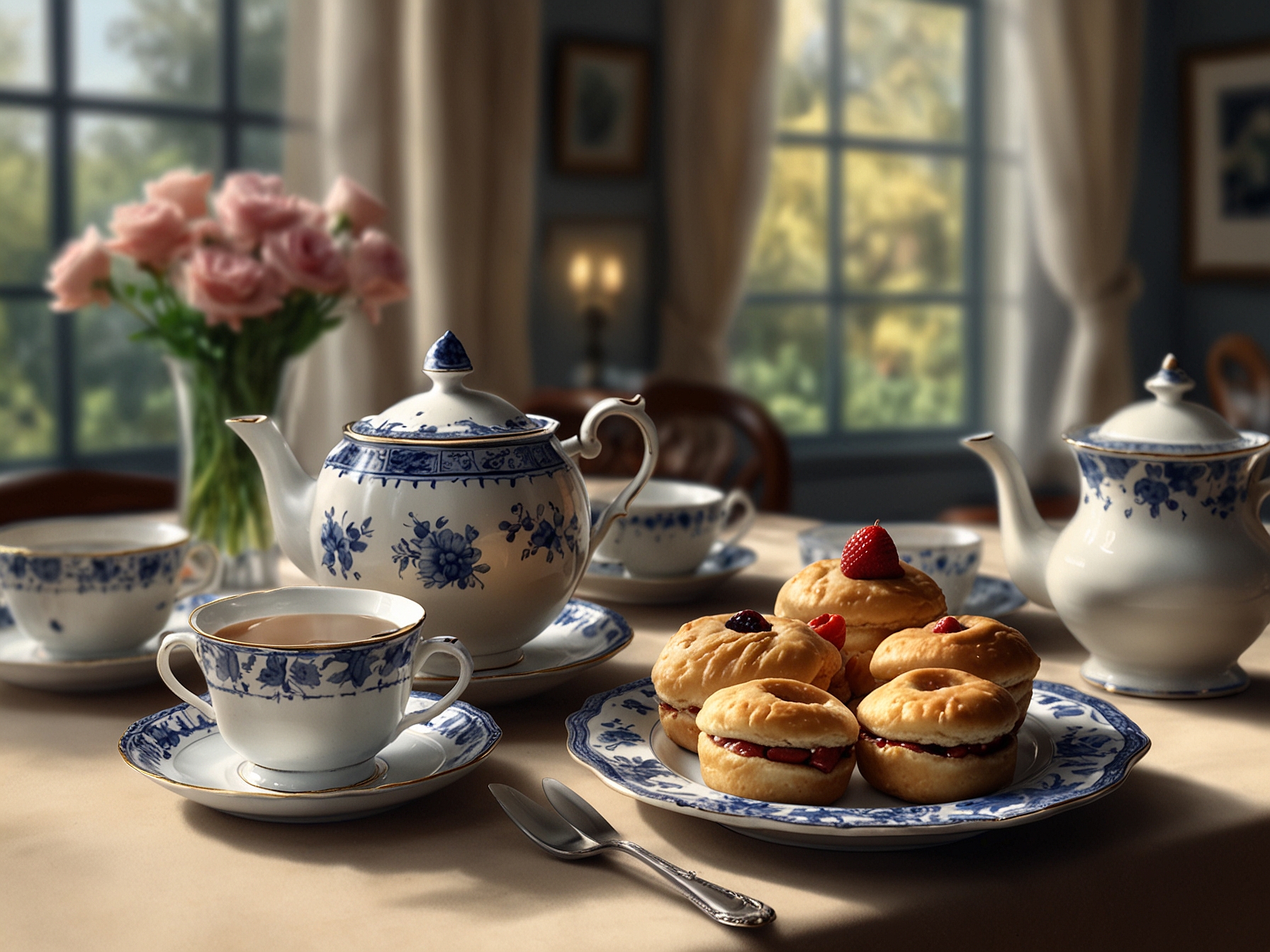 Thưởng thức trà chiều: Nghệ thuật và hương vị trong từng tách trà