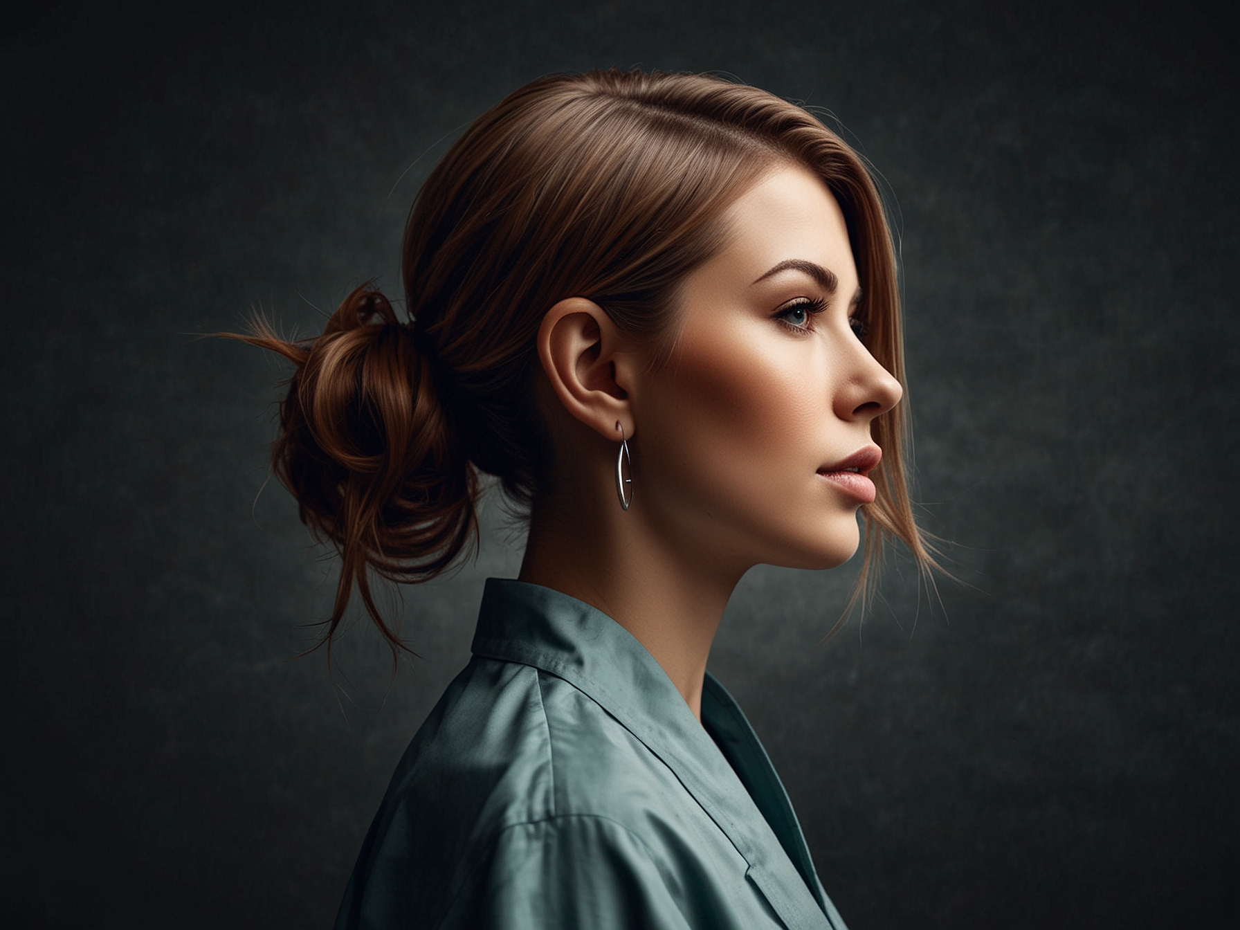 An image capturing a hairstylist trimming hair, illustrating the importance of regular haircuts for preventing split ends and maintaining healthy hair.