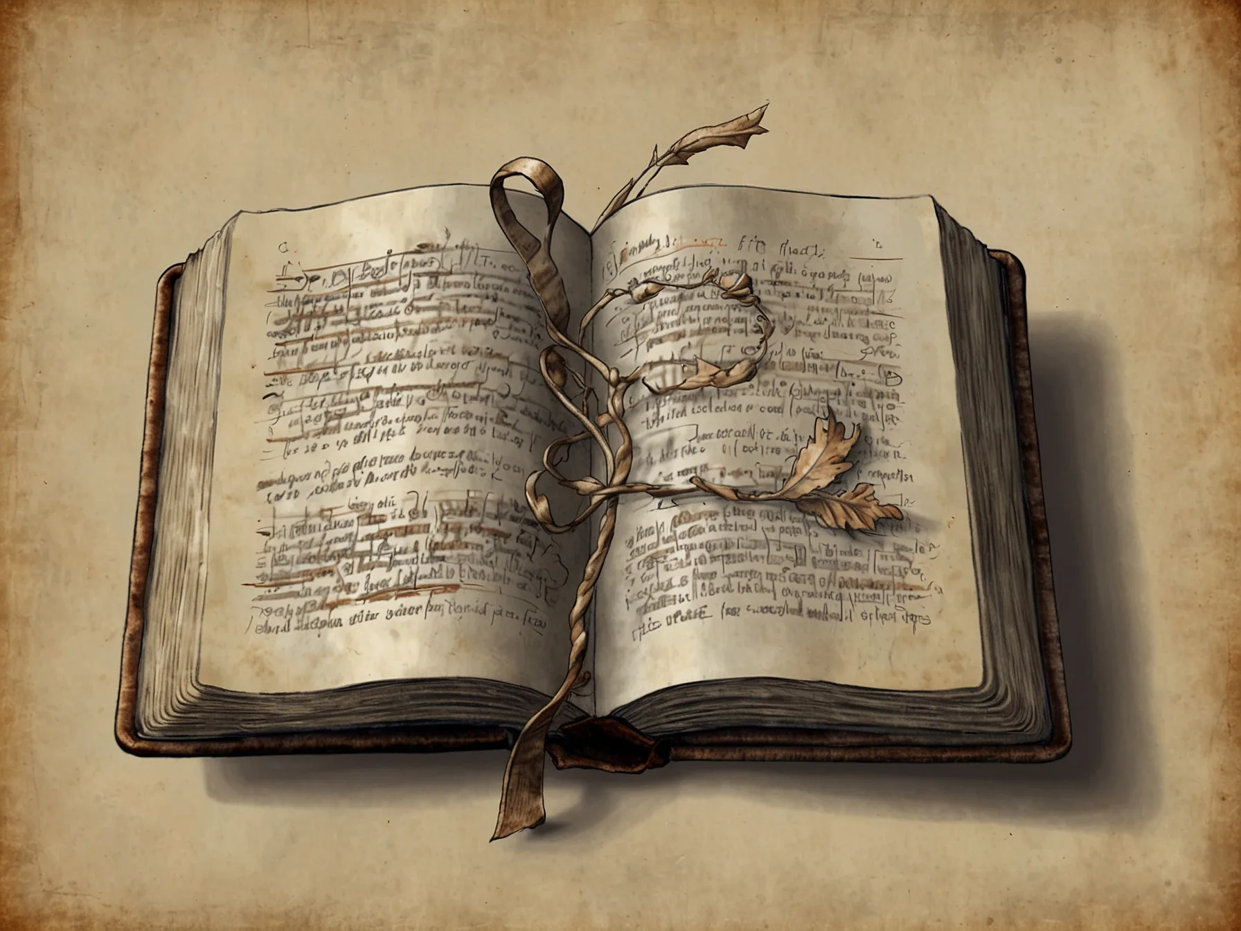 An open book with romantic poetry, representing the idea of sharing interests and deep conversations to strengthen emotional connection between lovers.
