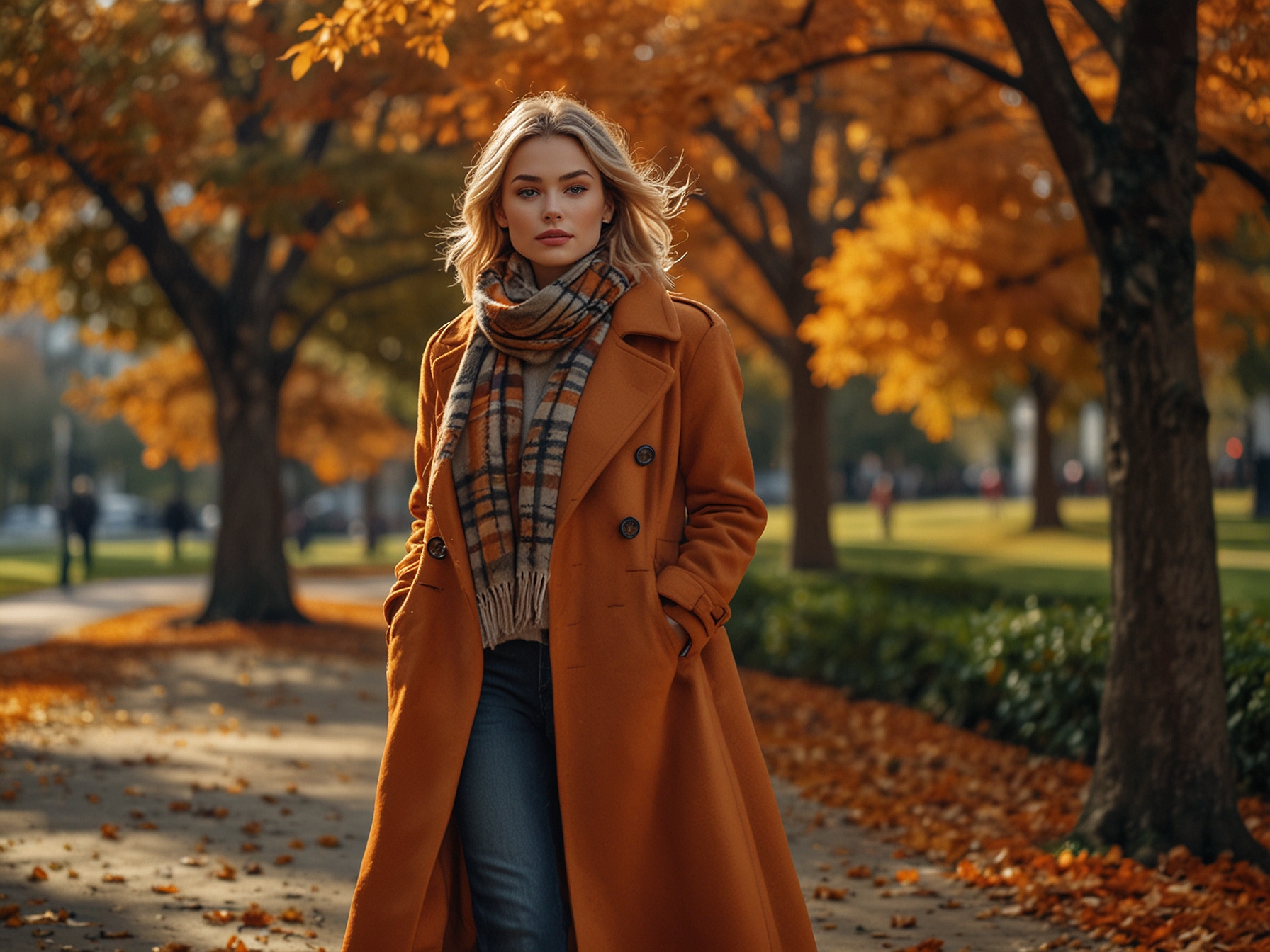 Thời trang mùa thu: Cảm hứng từ những gam màu ấm áp