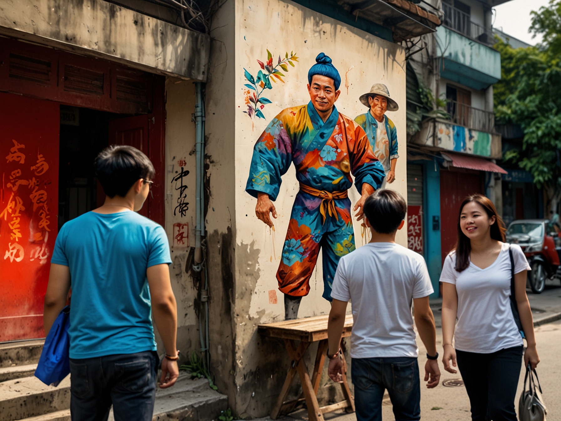 Sắc màu sống động của nghệ thuật đường phố Việt Nam