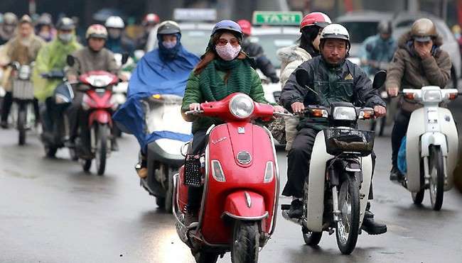 Không khí lạnh bắt đầu ảnh hưởng đến các tỉnh miền Bắc