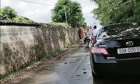 Khu vực xảy ra án mạng.