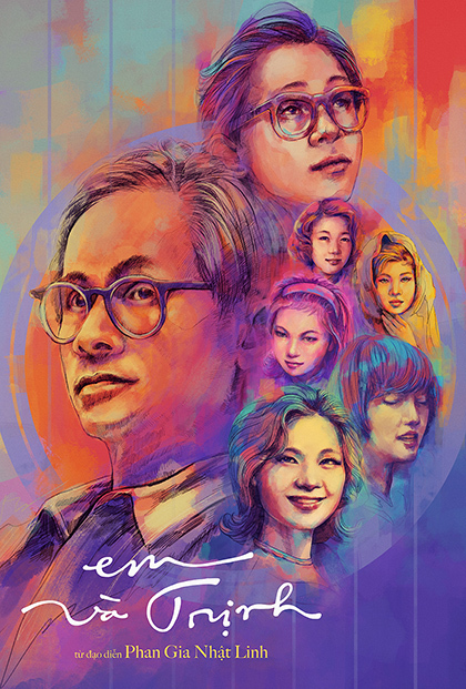 Poster phim 'Em và Trịnh'. Ảnh: Galaxy.