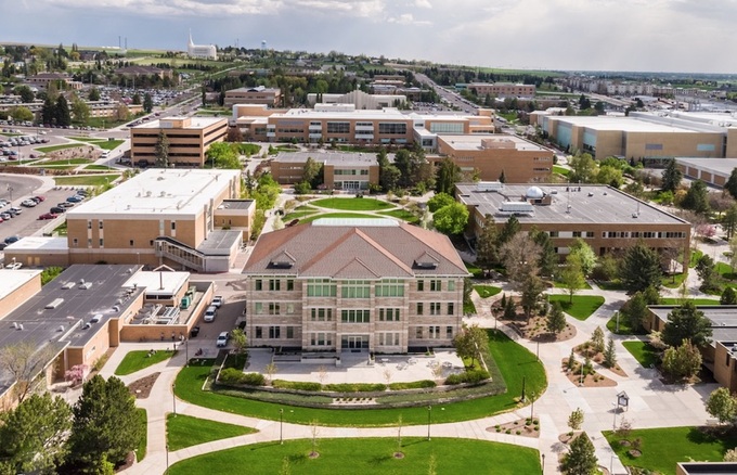 Khuôn viên Đại học Brigham Young tại Idaho, Mỹ. Ảnh: East Idaho News
