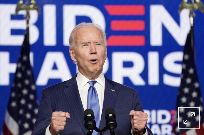 Ông Joe Biden trở thành tổng thống thứ 46 của nước Mỹ.