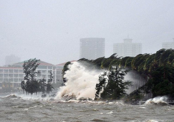 Bão Vamco - cơn bão số 13, sẽ đổ bộ khu vực từ Hà Tĩnh đến Thừa Thiên - Huế - Ảnh minh họa