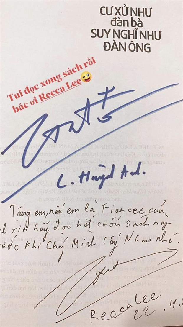 MC Bạch Lan Phương hé lộ món quà Huỳnh Anh với nhiều lời nhắn gửi ẩn ý.