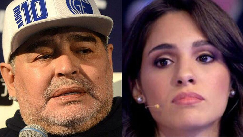 Maradona và Gil, cô gái đang đòi kiểm tra ADN. Ảnh: Reuters, Instagram.