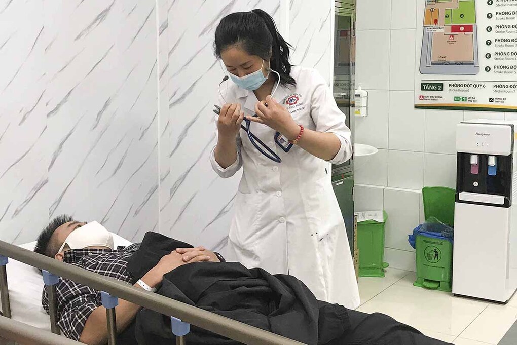 Bệnh viện Bạch Mai 1 tháng tiếp nhận 1000 ca đột quỵ