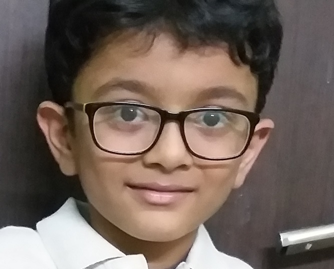 Cậu bé 7 tuổi Venkat Raman Patnaik. Ảnh: SP Robotic Works.
