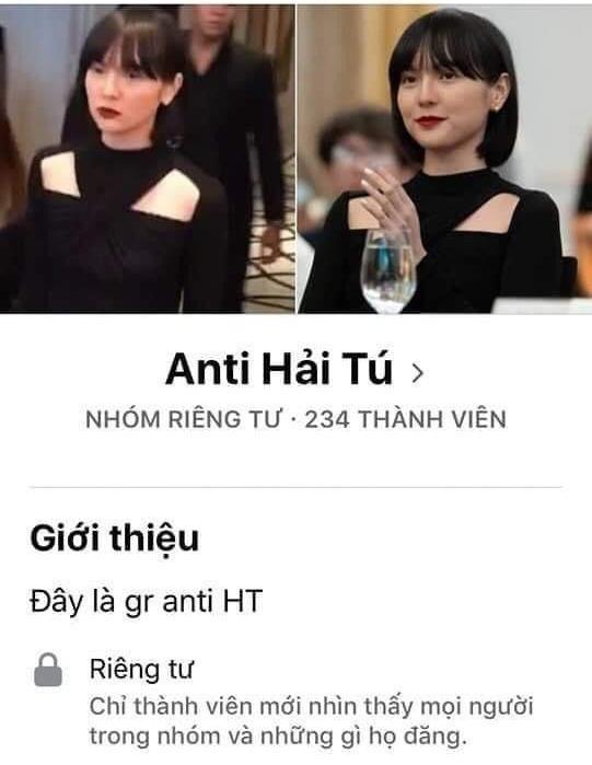 Cô nàng bị lập group anti (Ảnh: Chụp màn hình)