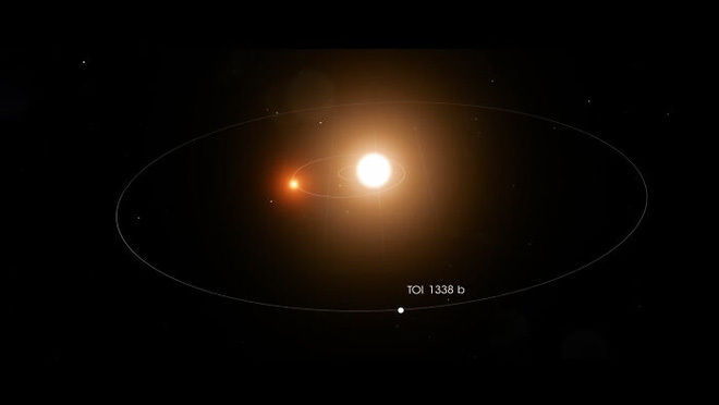 Hành tinh này được quay quanh 2 ngôi sao. (Ảnh cnbc)