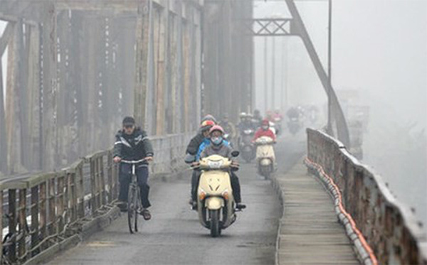Thời tiết 26/1: Thủ đô Hà Nội hôm nay trời có mưa phùn và sương mù