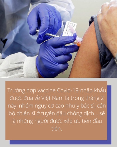 Vaccine Covid-19 về Việt Nam trong tháng 2, ai sẽ được ưu tiên tiêm? - Ảnh 1