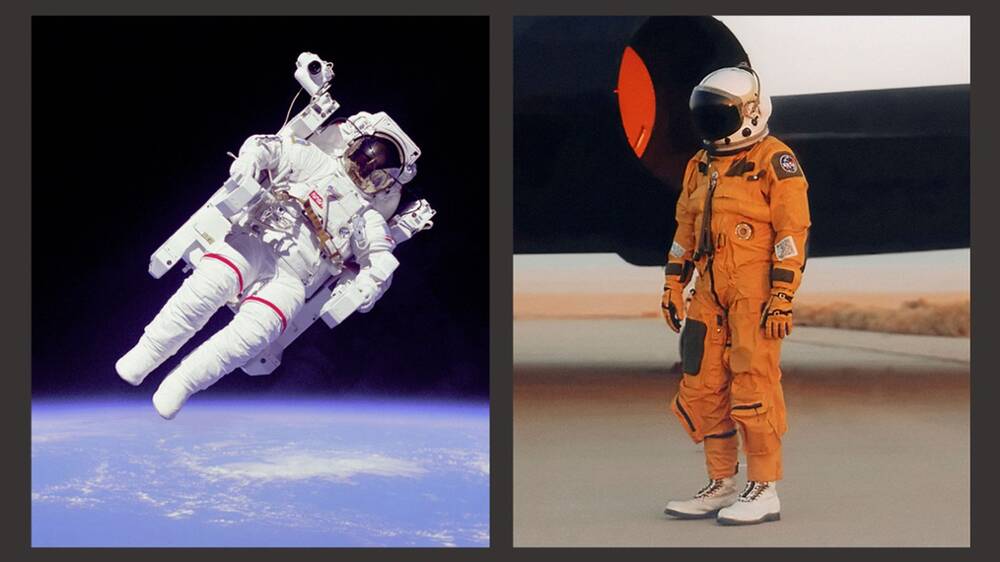 Tại sao phi hành gia luôn mặc đồ màu trắng hoặc màu cam khi đi vào vũ trụ - Ảnh 1