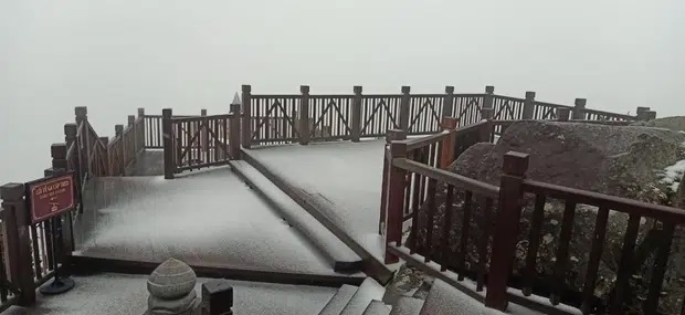 Tuyết rơi trên đỉnh Fansipan ngày cận Tết Tân Sửu 2021 - Ảnh 4
