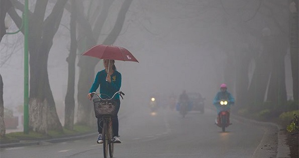 Mưa phùn sương mù ở Hà Nội khi nào kết thúc?