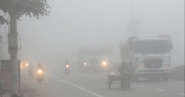 Thời tiết 19/3: Miền Bắc sáng sớm trời ngập trong sương mù