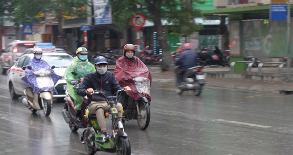 Thời tiết 11/4: Miền Bắc trời có mưa nhỏ, vài nơi có mưa rào và dông