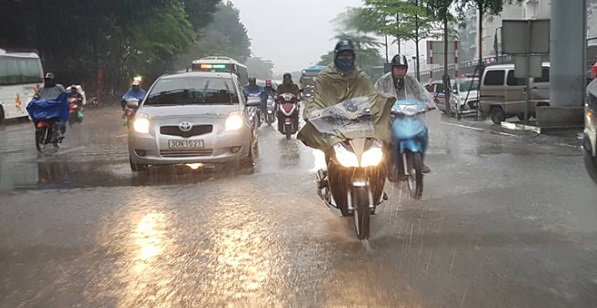 Thời tiết 16/4: Miền Bắc nhiều nơi mưa to do không khí lạnh về