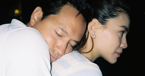 Hồ Ngọc Hà và Kim Lý tình tứ như cặp đôi mới yêu dù đã bên nhau 4 năm 