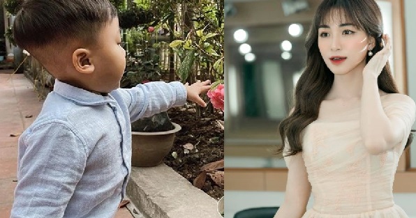 Con trai Hoà Minzy mới hơn 1 tuổi đã thuộc làu bản hit của mẹ