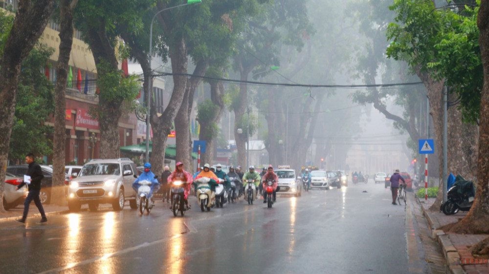 Thời tiết 18/5: Hà Nội có mưa rào và dông rải rác, cục bộ có mưa vừa đến mưa to - Ảnh minh họa