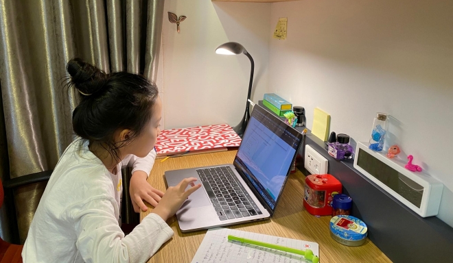 Tối 28 và 29/5, học sinh lớp 12 tại Hà Nội thi thử trực tuyến THPT QG - Ảnh 2