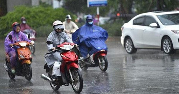Từ đêm nay các tỉnh Bắc Bộ đón mưa lớn, chấm dứt nắng nóng 
