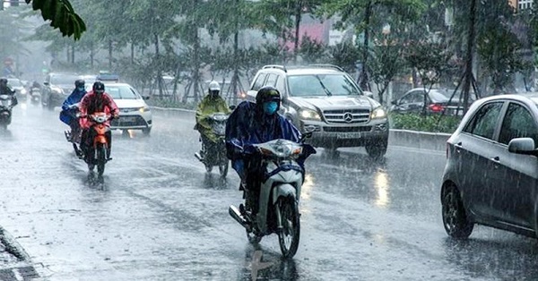 Thời tiết 23/6: Bắc Bộ có mưa, có nơi mưa to đến rất to kèm dông