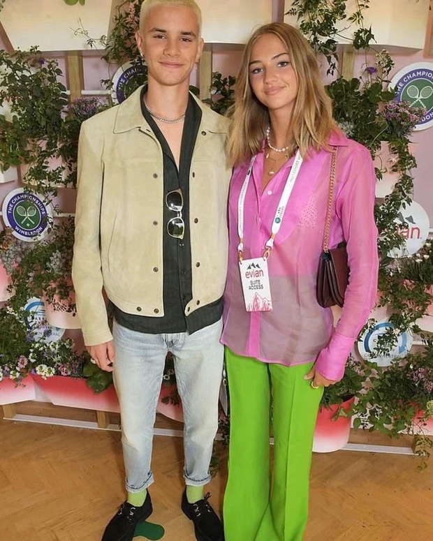 Con trai David Beckham và bạn gái người mẫu kỷ niệm hai năm yêu nhau - Ảnh 6