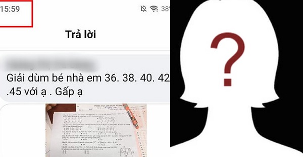 Vụ thí sinh lén chụp ảnh đề Toán gửi ra ngoài khi vẫn ngồi trong phòng thi: Đã xác định được nơi xảy ra vụ lọt đề thi ra ngoài