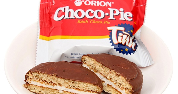 1 cái bánh Chocopie bao nhiêu calo?