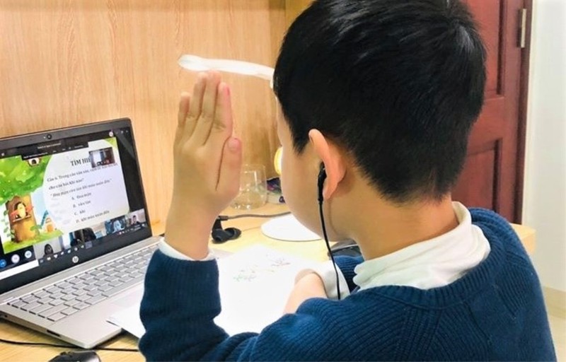 Hà Nội: Học sinh học trực tuyến từ ngày 6/9 - Ảnh minh họa