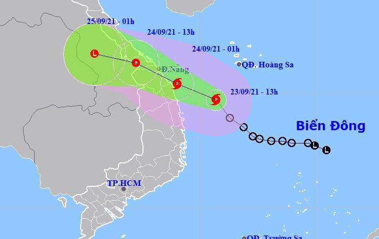 Chiều nay áp thấp đã mạnh thành bão số 6, đổ bộ từ Thừa Thiên Huế đến Quảng Ngãi - Ảnh 1
