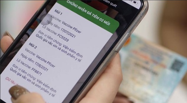 Thẻ xanh Covid-19 sẽ được Bộ Công an tích hợp trên căn cước công dân